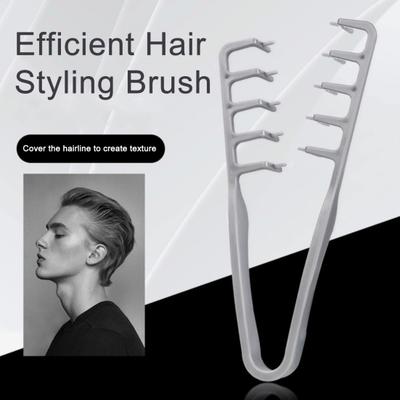 2 Stück Haarvolumen Texturkamm Breitzahn Flauschiges Haar Styling Kamm Ansatz Lift Volumen Werkzeug Frauen Männer Pony Scheitel Pflegezubehör