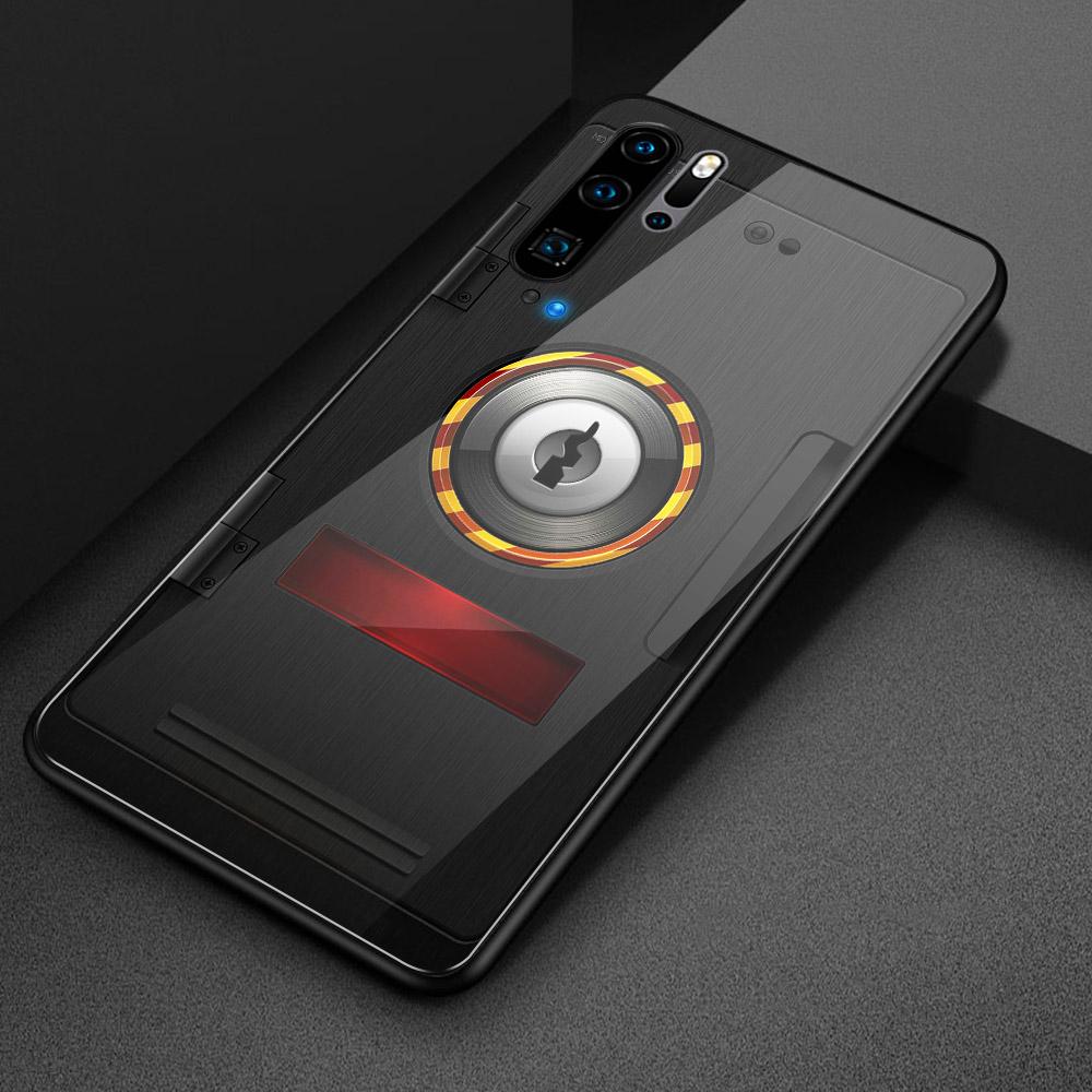 Für Huawei P20 Lite Hülle Glasrückseite mit gesperrtem Bild P30 Pro Hülle für Huawei P9 P10 Plus P20 P30 Pro P20 P30 Lite Hülle