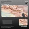 Marble Design Lightweight Mouse Pad Extended Non Slip Rubber Base Stitched Edges Durable Keyboard Mat For Office Home Laptop PC