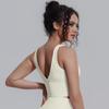 Backless Yoga Vest Women Yoga Underwear Chest Pad Summer Breathable Workout Running Shockproof Sports