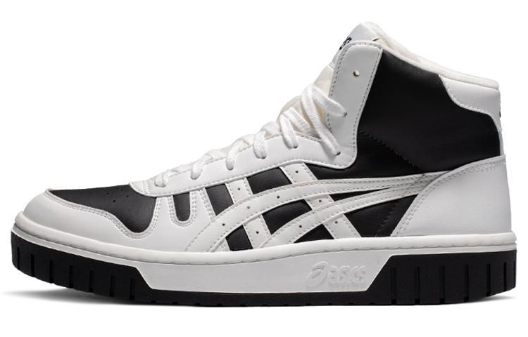 Asics Unisex Court Mz Hi High Heeled Sneakers White/Black 1203A177-101