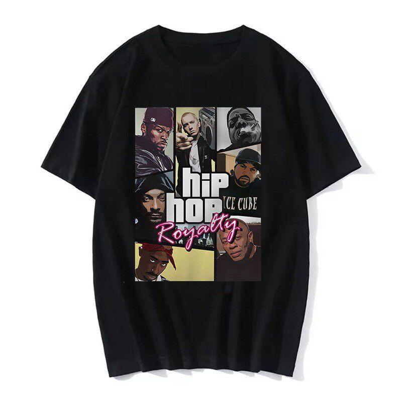 TUPAC Streetwear Harajuku T Shirts Women Harajuku Top Tees Female Tshirt Hip Hop Rapper Graphic Printed Casual Tshirt Clothes