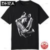 Funny Large Gothic Bat Graphic Vampire Tee Goth Oddities Curiosity Gift Unisex Vintage Cotton Oversized T Shirt Unisex Clothes Tops