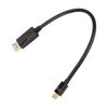 4K Mini DP Male to DP Cable 2560x1600 Resolution Audio Video Synchronization 3D Transmission DP to DP Cable for Laptop