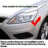 Car Headlight Glass Cover For Ford Focus C307 MK2 MK2.5 2009-2011 Transparent Headlight Lens