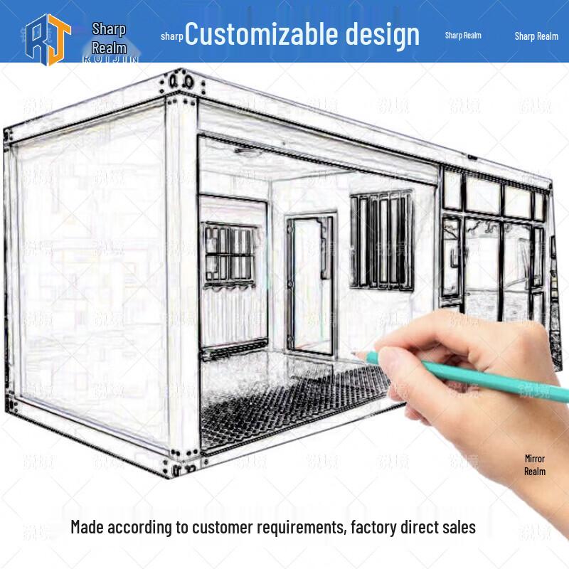 Quick-Assemble Modular Container Unit