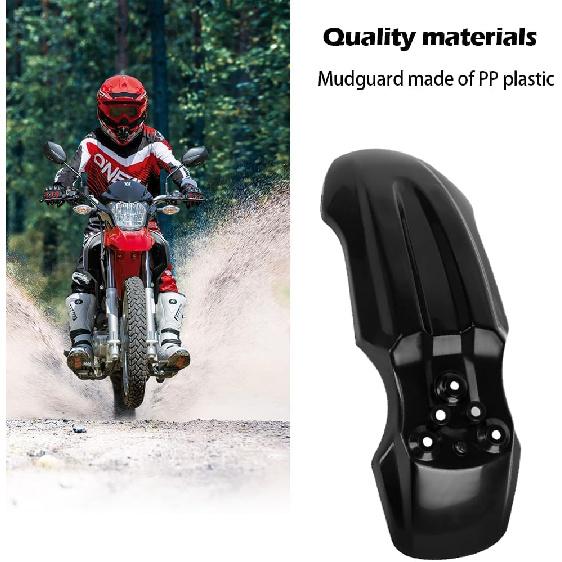 Motorcycle Front Wheel Mudguard Black Dirt Bike Plastics Fenders for CRF50 Style 125CC Pit PRO Trail Dirt Bike