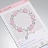 Mori Style Mermaid Crystal Bracelet - Sweet, Versatile Design for Women, Students, and Best Friends.
