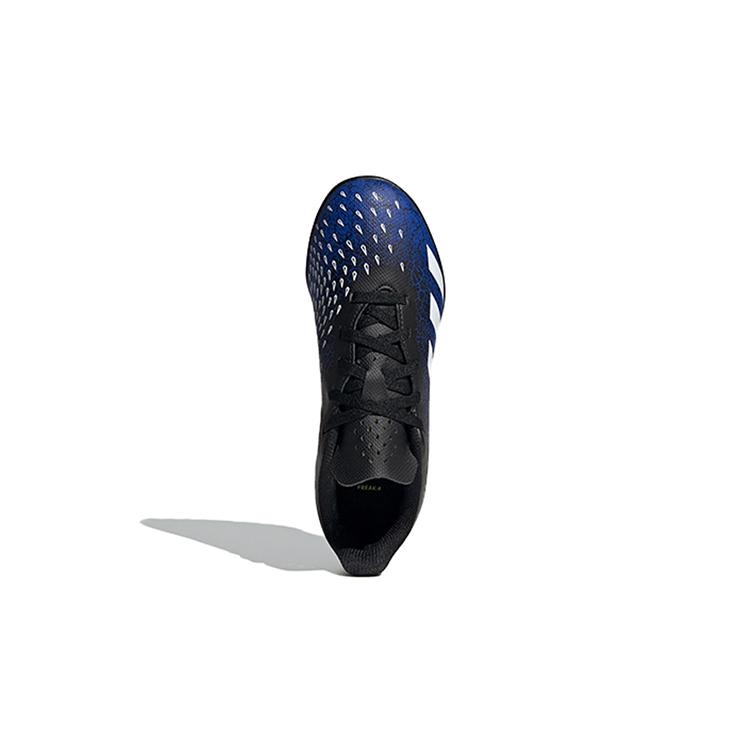 adidas Slip Resistant Cushioning Abrasion Resistant Low Top Kids' Soccer Shoes Blue Kids' FY0635