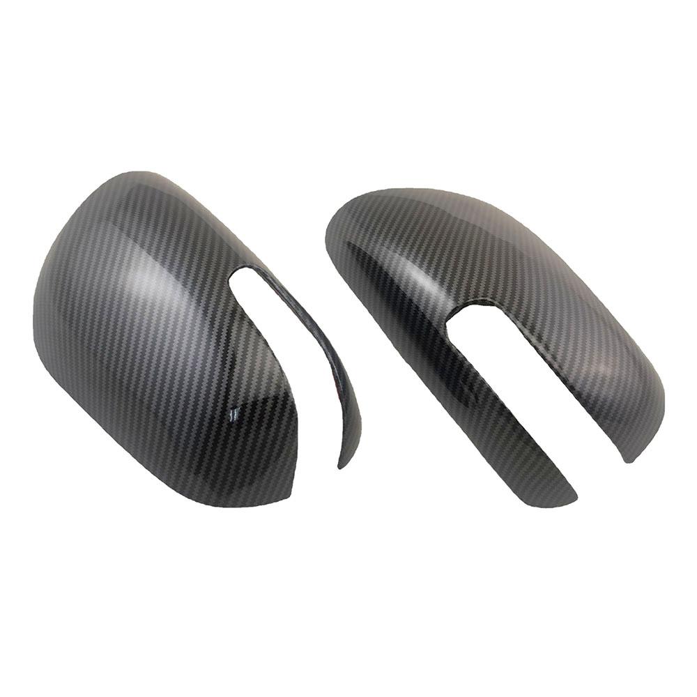 

For 2008-2015 Scion xB Wagon Side Mirror Cover Carbon Fiber Look Plastic Trims