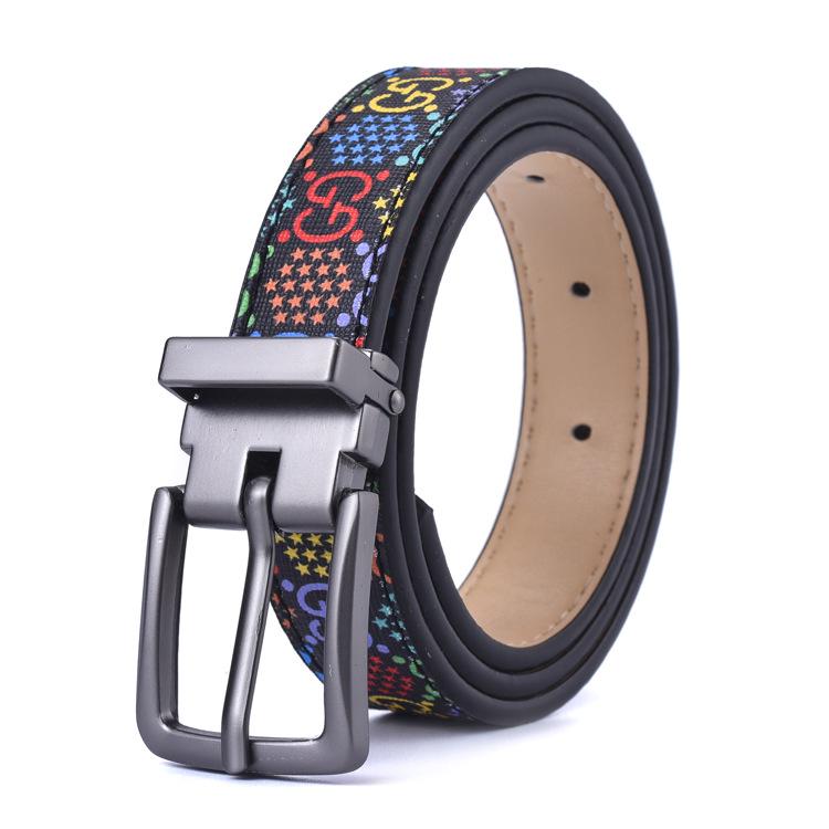 

Детский кожаный ремень для младших школьников - Аксессуар для брюк для мальчиков и девочек 95 cm