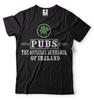 Herren lustige Pubs Offizieller Sonnenschutz von Irland T-Shirt St. Patrick's Day T-Shirt