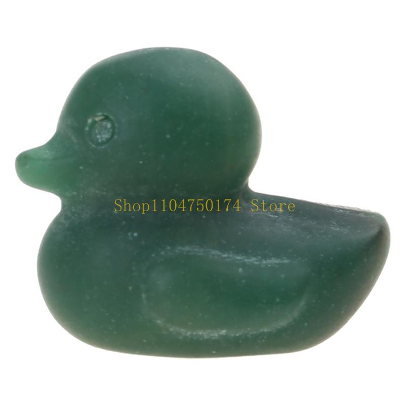 Aventurine Ducks Statues, Miniature Crystal Sculptures for Home Decoration and Duck Collectors top sale