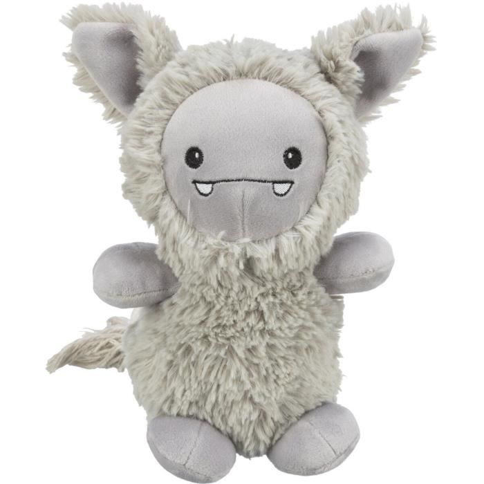 Jouet Peluche Pour Chien - Trixie - Monstre - Résistant - Corde Intérieure - Gris