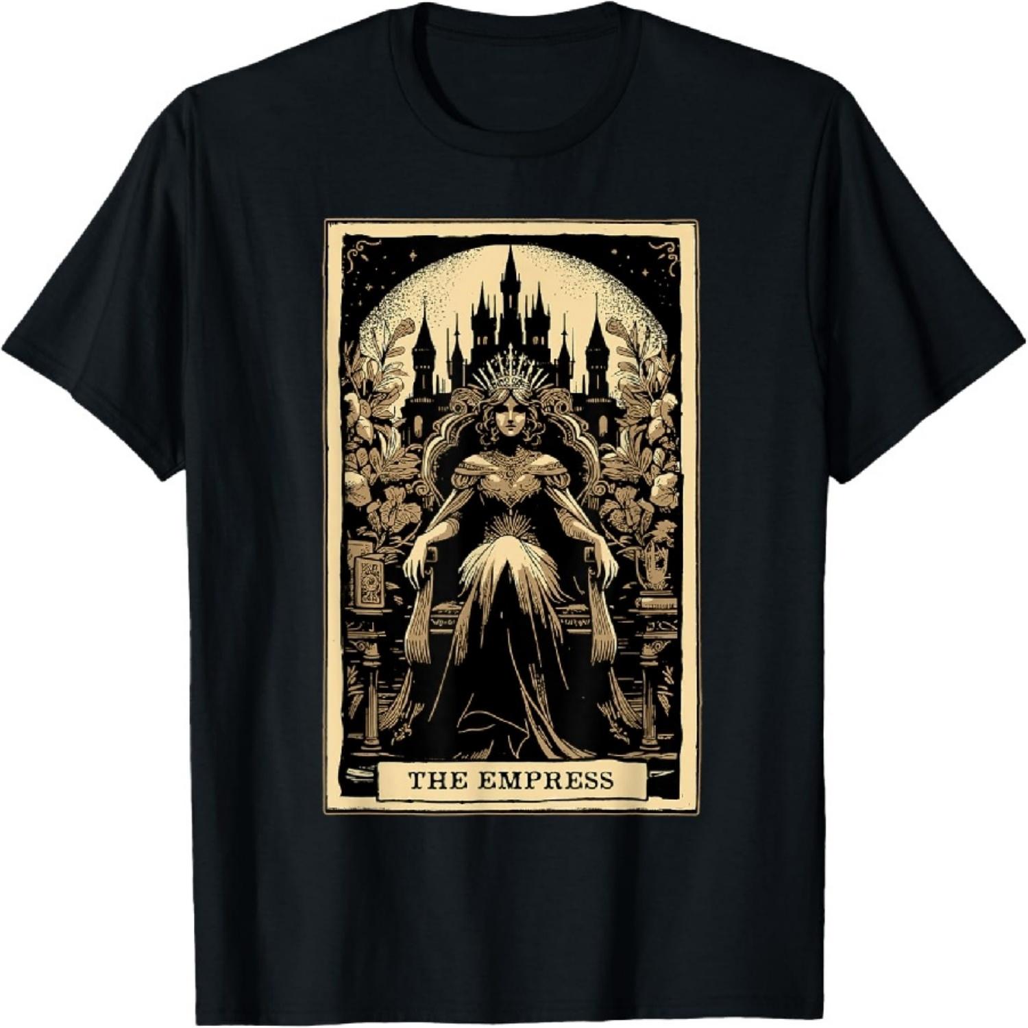 Tarot Card Shirt The Empress Tarot Card Major Arcana T-Shirt S