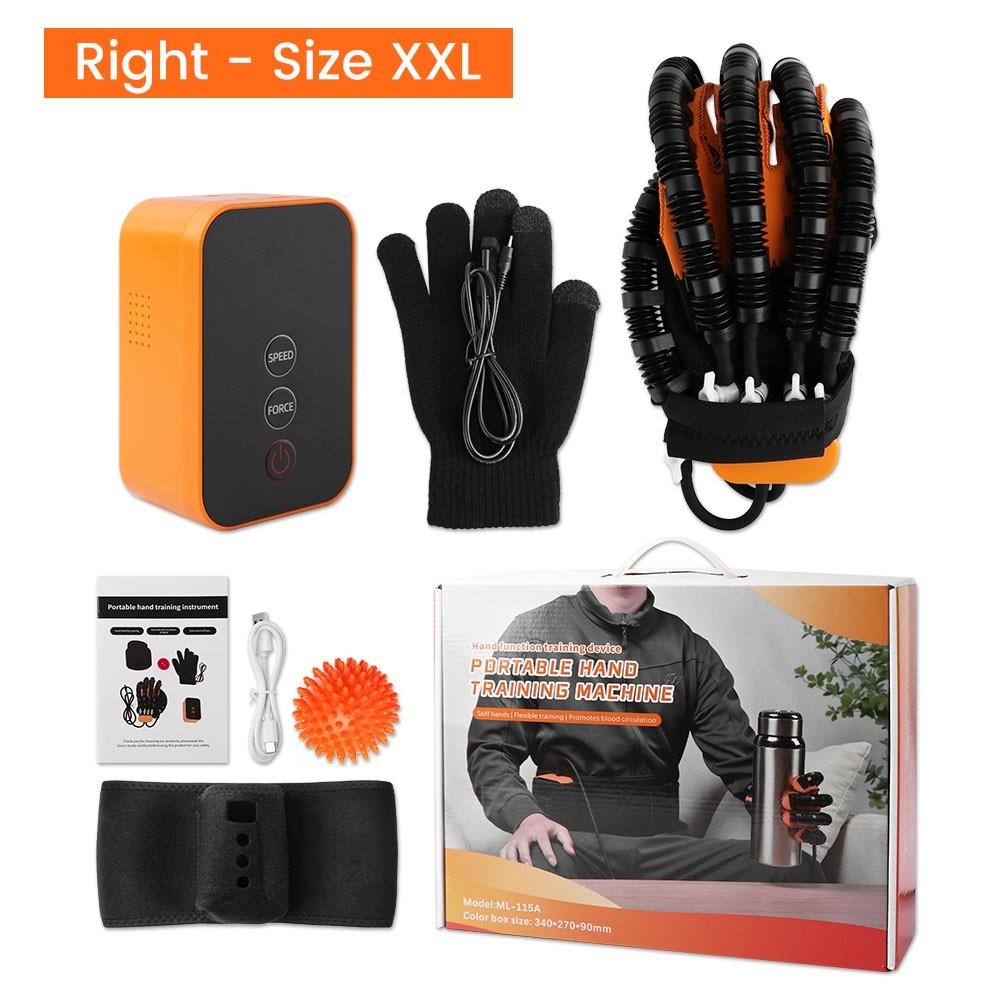 Portable Rehabilitation Robot Gloves Mirroring Stroke Hemiplegia Hand Function Training Glove Finger Care Equipment