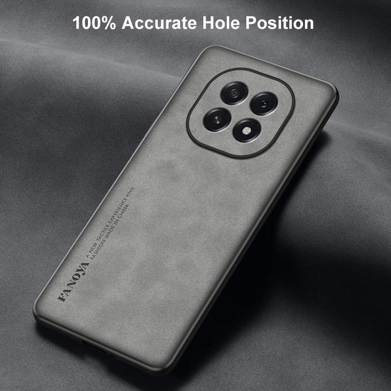 For OPPO F29 5G Case Luxury PU Leather Phone Case For OPPO F29 Pro 5G Back Cover Matte Silicone Shockproof Full Protection Coque