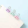 1 Set Paper Clip Durable Rustproof Dovetail Clamp I-shaped Nail Set with Storage Box for Office School Organization