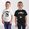 F-CAW-F Funny Crow Raven Meme Sarcastic Gothic Halloween T-Shirt Kids