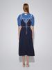 Leuiel Layered Sleeveless Dress_Navy