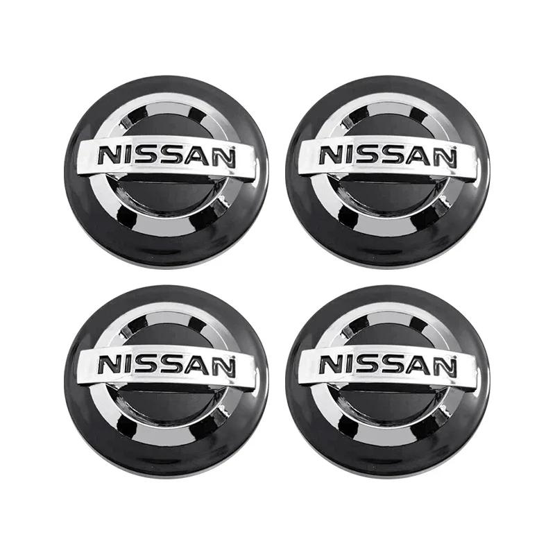 4 buc 54mm 60mm Capac Centru Roată Capac Butuc Insignă Emblema Pentru Nissan X J10 Trail Tiida Teana Juke X-trail Almera Rogue Sport Versa