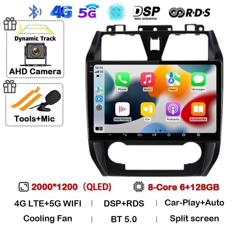 Android 14 Wireless CarPlay Auto Radio for Geely Emgrand EC7 1 2009-2016 4G+WIFI Car Radio Multimedia Video Player GPS Stereo BT