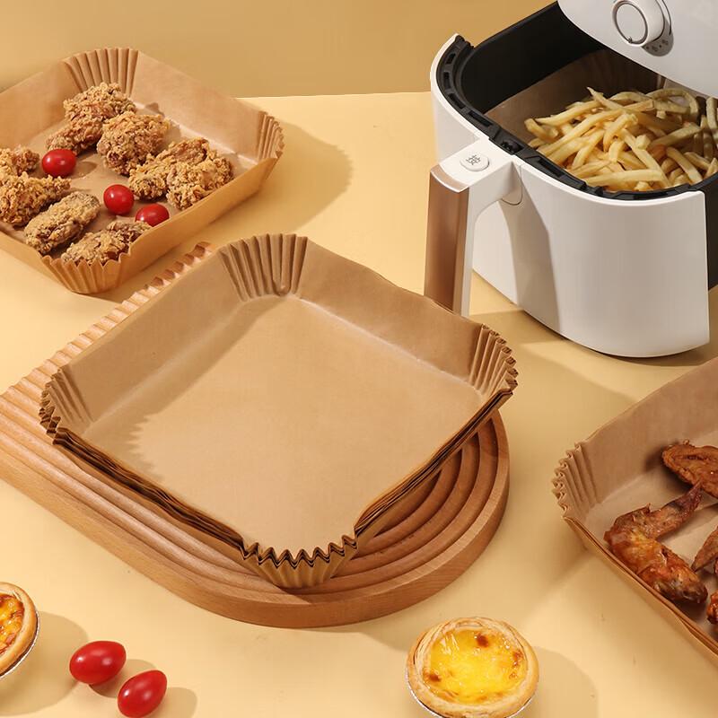 Baijie Square Air Fryer Parchment Liners