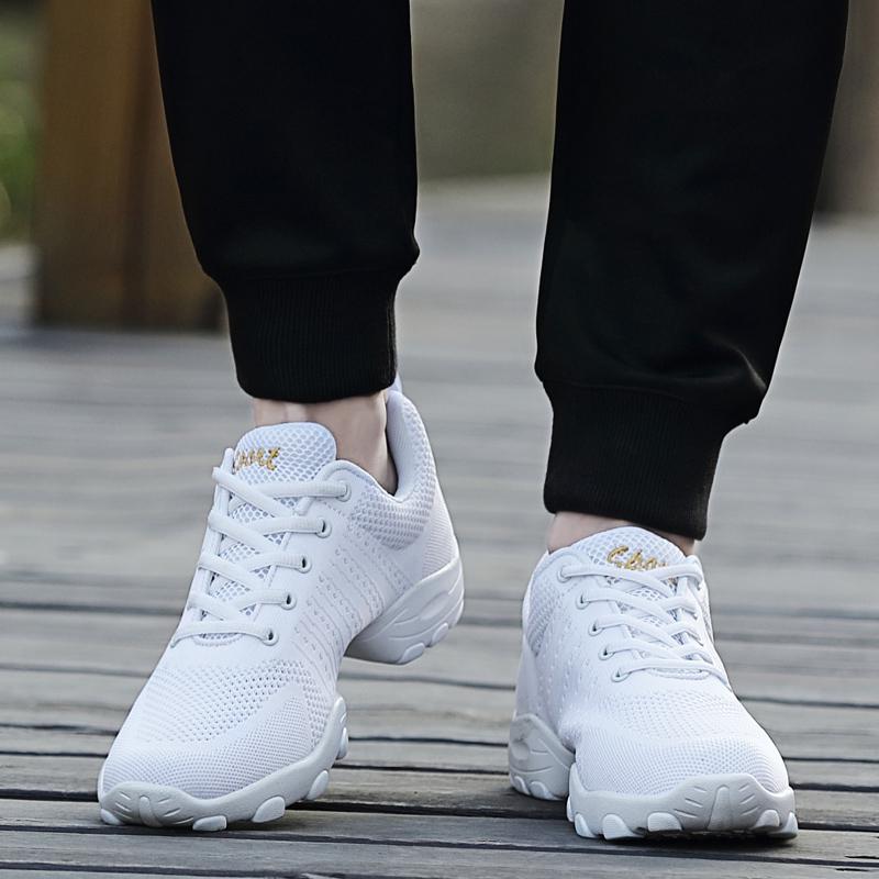 New Dance Sneakers Jazz Shoes Modern Dancing Footwear Belly Contemporary Gym Dancers Leisure Sports Shoes Lightweight Comfortable