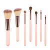 Sada 7 profesionálních štětců na make-up s bucket Blush Powder Oční stíny Eyebrow Foundation Brush Makeup Tool