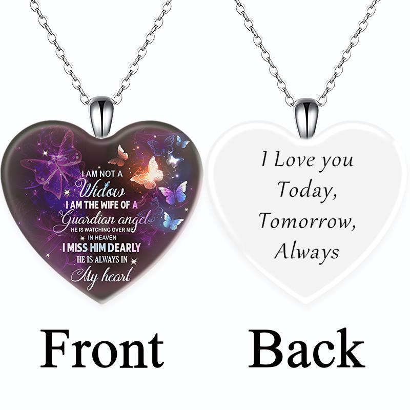 

Модные украшения Любовь Кристалл Кулон Ожерелье Мечта Бабочка Английский