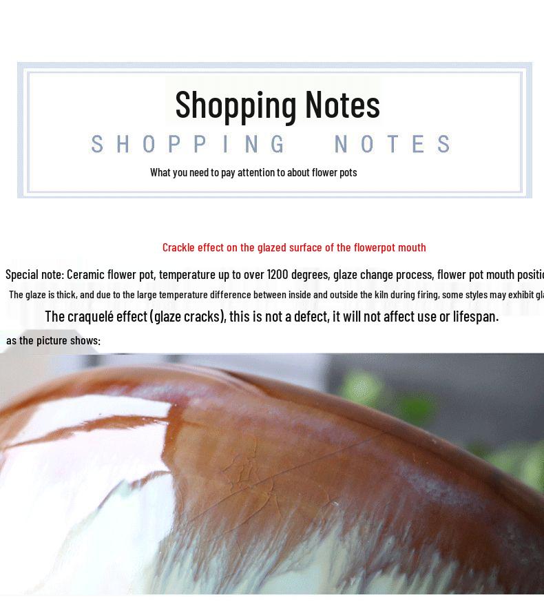 Breathable Ceramic Flower Pot with Tray for Gardenia and Succulents, Chinese Style, Large and Durable for Balcony Use.