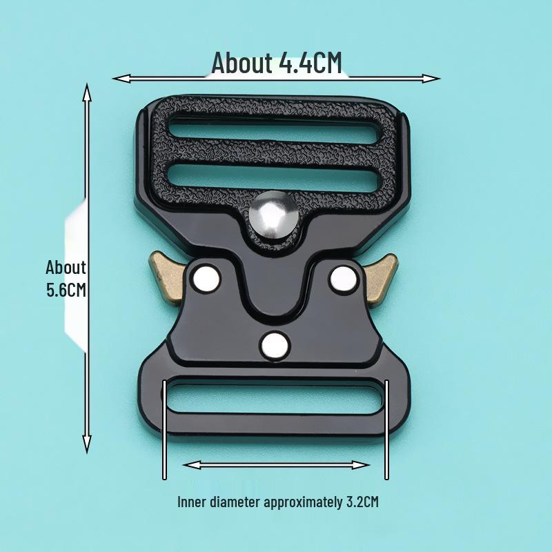 Outdoor Tactical Alloy Cobra Buckle for Backpack and Suitcase