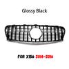 For Mercedes Benz GLA X156 GLA200 GLA250 GLA45 2014-2019 GT Style Front Radiator Grille Inlet Grid Mesh Grill Tuning