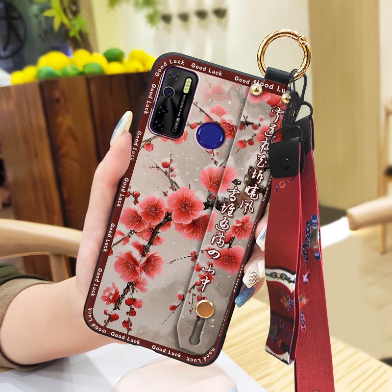 Shockproof Fashion Phone Case For Tecno Camon15/15Air/16S/KD7H/CD6/CD7/Spark5/5Pro Chinese Style Back Cover Waterproof