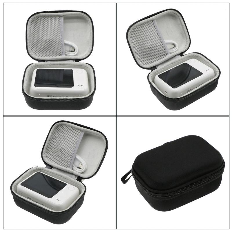 Portable Storage Case for Paperang N1 Printer and Accessories with Water Resistant Shockproof Design Carrying Shell Bag