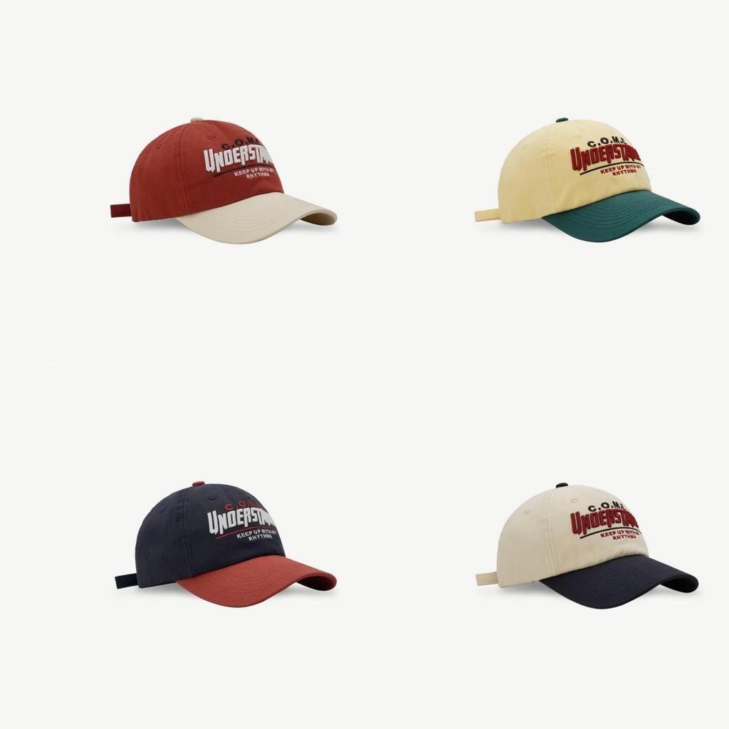 Cap Baseball Soft Top Peaked Hat Unoerstano Letter Pattern Uv Gift Protection