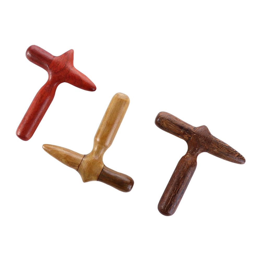 Trigger Point Reflexology Massager Tool Sandalwood Acupuncture Acupoint Stick Beauty Tools  Travel