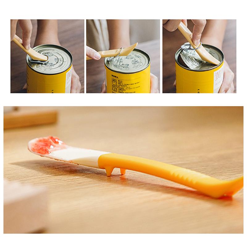 Silicone Mini Kitchen Spatula Cream Butter Cake Spatula Mixing Batter Scraper Brush Butter Mixer Fits All Kinds of Jars and Cans