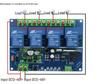 DC12V-48V 4-Way Remote Motor & Lighting Control Switch