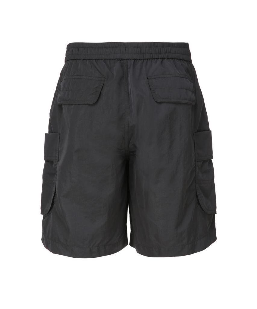 IL CORSO Metallic Nylon Shorts Black Iepa5E501Bk