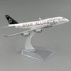Alloy Airplane B747 Aircraft 747 Thai Star Alliance Airline 16cm 1/400 Scale Plane Model With Landing Gear Airplanes Decoration