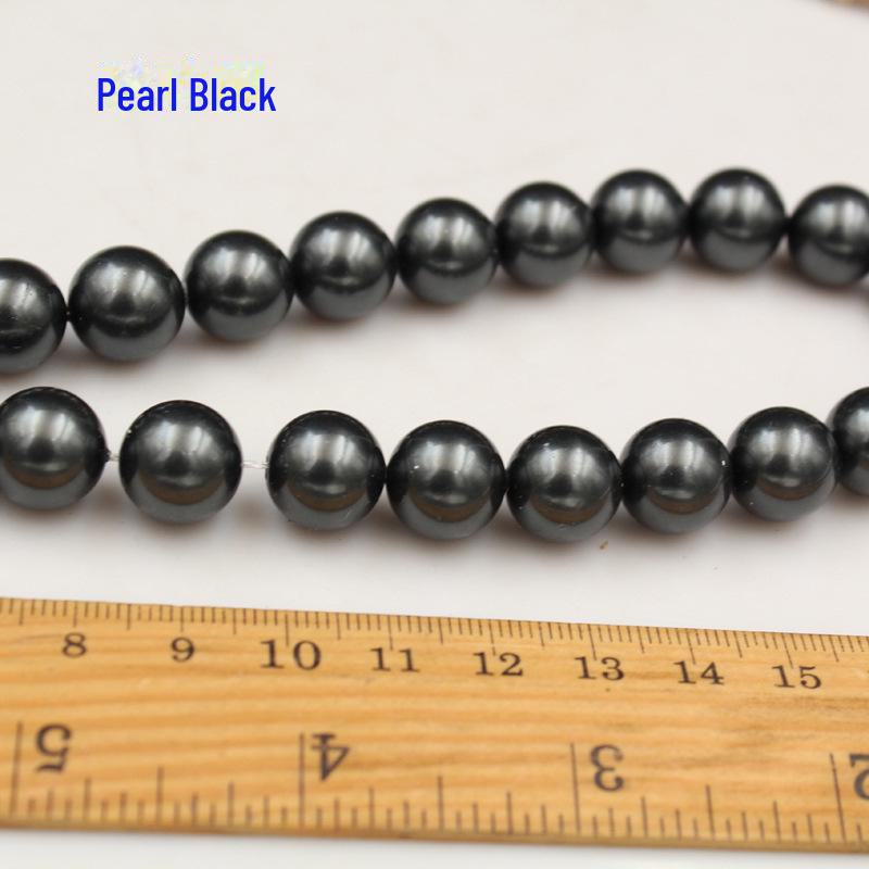 

Разноцветные ракушки и жемчужные бусины для изготовления украшений и аксессуаров своими руками 12mm (approx. 33 beads)