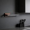 Black Walnuts Wall Mounted Paper Towel Stand Walnuts Wooden Shelf Tissue Roll Hangers For Compactd Spaces