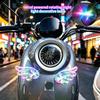 Removable Helmet Decoration Lovely Glowing Angel Devil Wings Stickers Easy To Install Motorcycle Motorbike Cycling Supplies