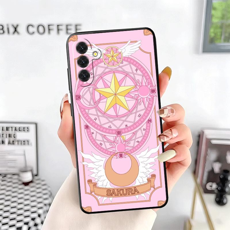 Cardcaptor Sakura Cute Girl Soft Phone Case for Samsung A17 A37 A57 A16 A26 A36 A56 A15 A25 A35 A55 A14 A24 A34 A54 A13 A23 A33
