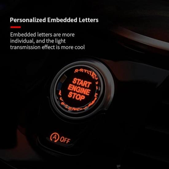 Kryształowa osłona przycisku Start/Stop zapłonu do BMW F/G Chassis F10 F30