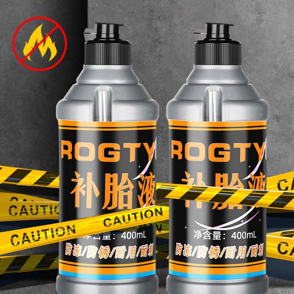 400ml Tire Sealant Tire Repair Kit Non-destructive Environmental Fast Flat for Small Medium Wheeled Road Vehicles