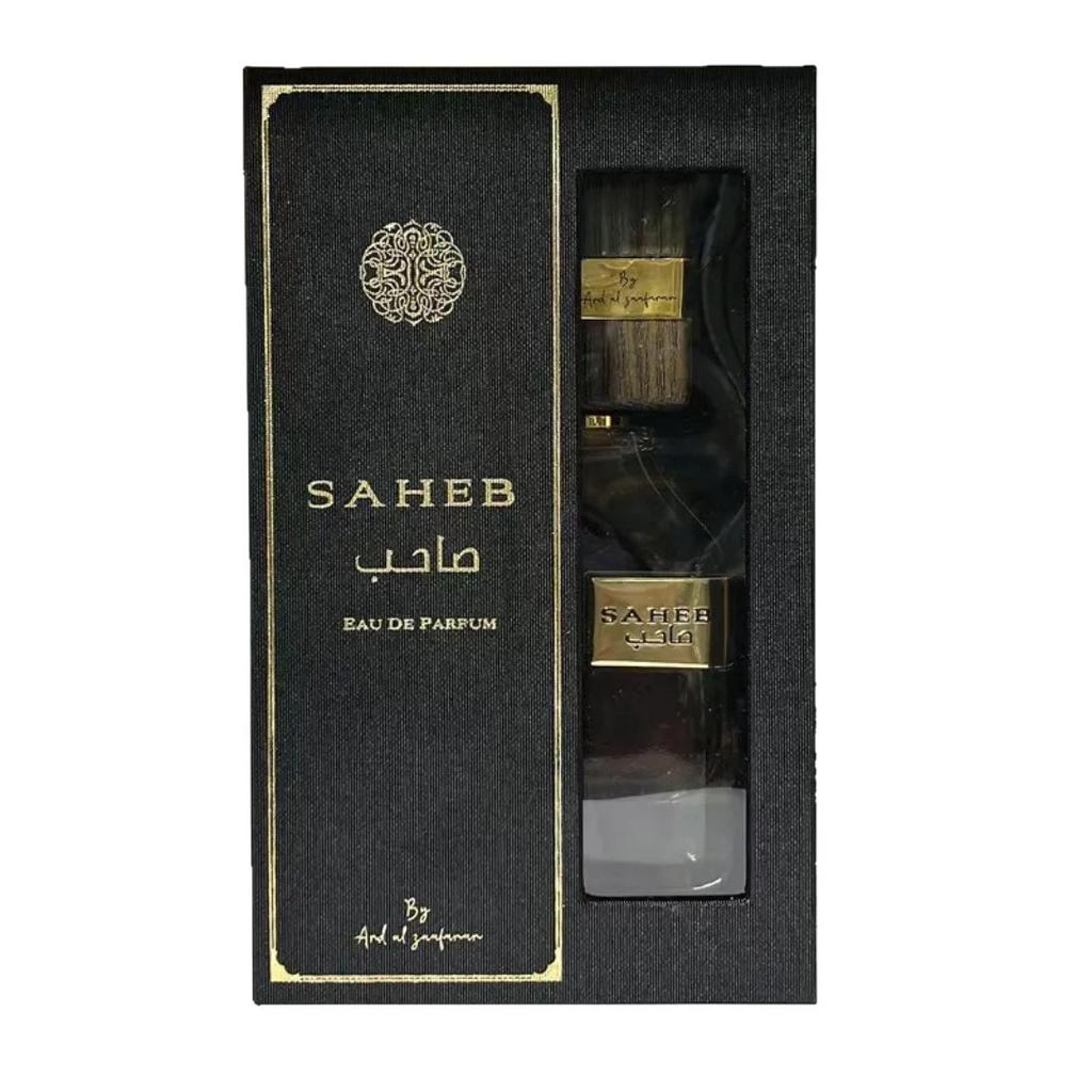 SAHEB Middle Eastern Arabic Perfume for Men & Women, Dubai Import, Woody Fresh Scent, Long Lasting Fragrance, Cross-Border Supply