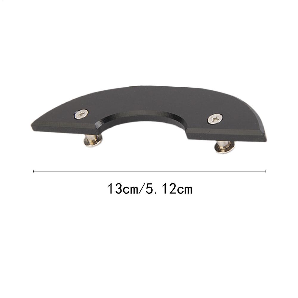 2pcs Skateboard Deck Tail Guards Protector/ Plastic Head And Tail Protection Board Longboards Deck Bottom Guard