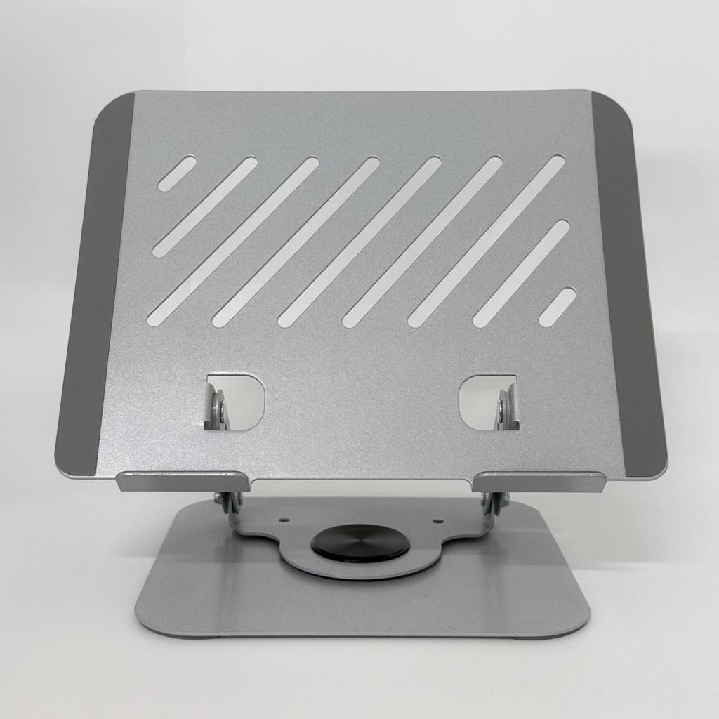 Dual-Layer Adjustable Metal Stand for Laptop, Tablet, and Desktop Gaming Cooling